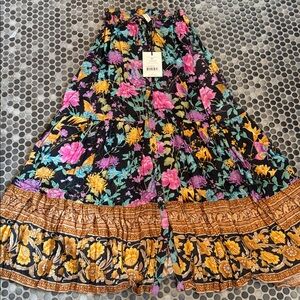 Spell Firefly Midi Skirt